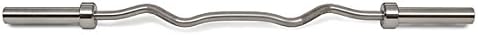 Ivanko Olympic Stainless Steel 4' 9" E-Z Curl Bar. This Olympic bar will not rust!