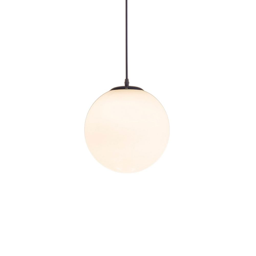 HXYSXHJUO Nordic Style Glass Iron White Ball Shaped Chandelier Pendant Light for Bedroom and Corridor with E27 Source
