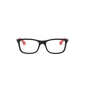 Ray-Ban 0RY 1549 3652 48 Lunettes de Soleil, Noir (Matte Black), Mixte Enfant