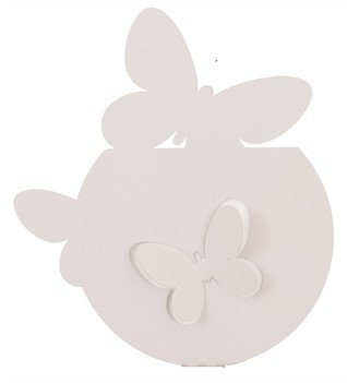 Umidificatore farfalle bianco