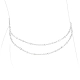 MIDEEO Gold/Silver Ankle Bracelets for Women,14K Gold Anklets Waterproof Cuban Link Heart Beads Herringbone Rhinestone Anklets Set Layered Anklet Bracelets for Women Gold Jewelry Gift