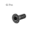uxcell M3x8mm 10.9 Carbon Steel Countersunk Head Hex Socket Screw Pack of 50