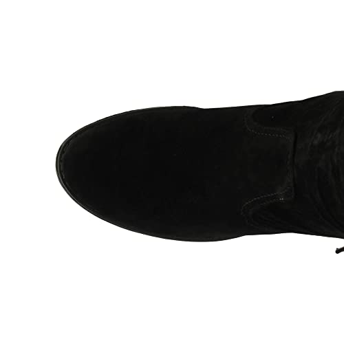 Donna Tacco Basso Stivali Cavallerizzo metà Coscia...