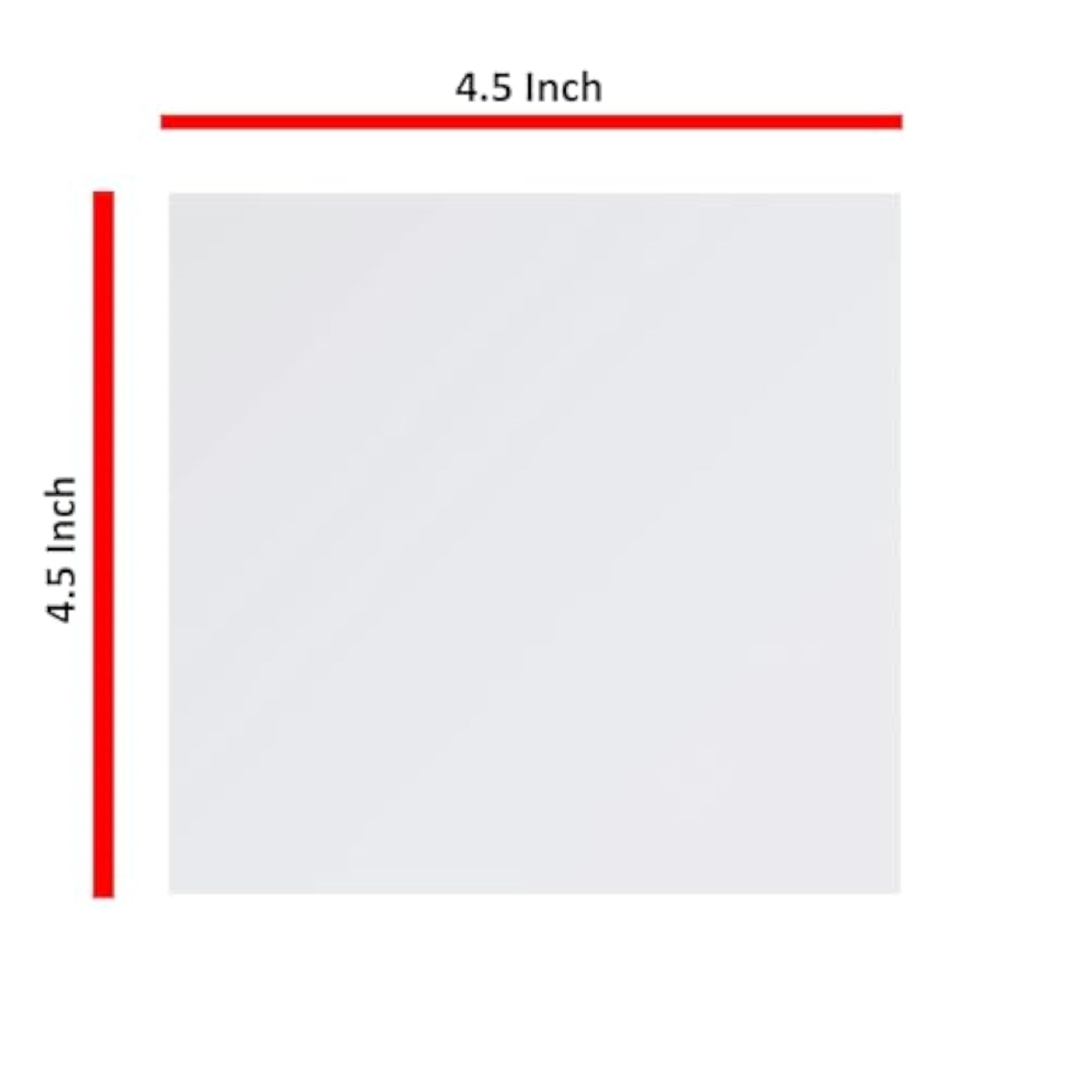 Unruled Index Flash Cards, Pack of 100 Sheets