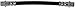 Dorman H621236 Brake Hydraulic Hose for Select Volkswagen Models