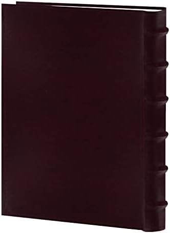 Pioneer Photo Albums Sewn Bonded Leather Bookbound 300 Pkt 4x6 Bi-Directional Photo Album, Burgundy