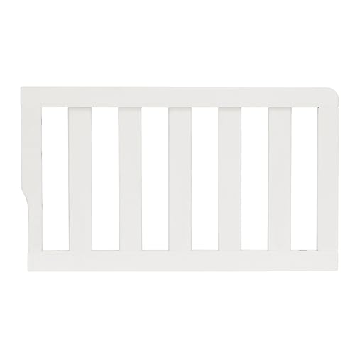 Image of Dream On Me Toddler Guard Rail for Convertible Crib, Solid Wood Bed Rail for Toddler Bed Conversion, Cannoli Cream