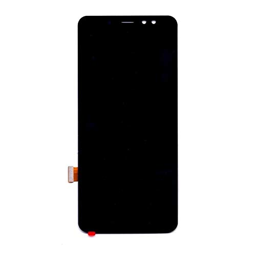 Image of SPiED - LCD with Touch Screen for Samsung Galaxy A8 Plus 2018- White (Display Glass Combo Folder) (Samsung Galaxy A8 Plus 2018)