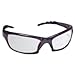 GTR Safety Glasses with Charcoal Frame and Clear Lens in Polybag