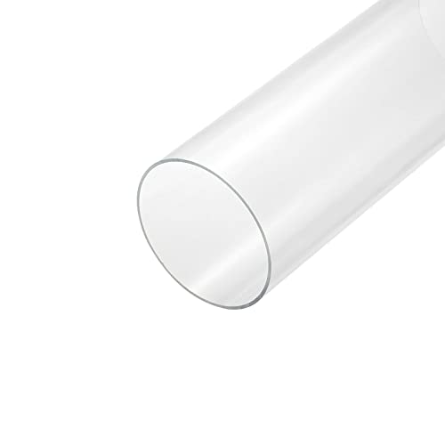 MECCANIXITY Acrylic Pipe Clear Rigid Tube 14 inch