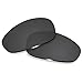Betterun Black Polarized Replacement Lenses/Rubber Kits for Oakley Juliet
