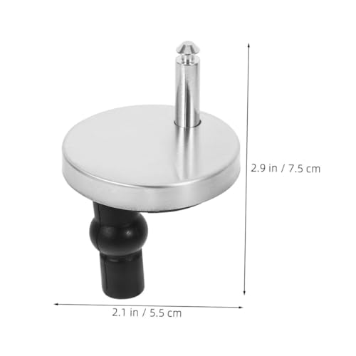 KESYOO 2セット 便座ヒンジ 交換用固定ボルトとネジ 取り付け簡単 耐久性 トイレ蓋補修用 ユニバーサル便器蓋部品 入り