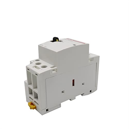 Contacteur modulaire 2nc 63a 220v avec commande manuelle domestique - 4