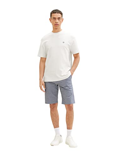 TOM TAILOR Herren Slim Chino Bermuda Shorts mit Gürtel – Ansicht 3