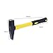 Yardenfun 200g Duck Hammer with Plastic Coated Handle Fitter Hammer for Metal Fabrication and Woodworking Durable Steel Construction with