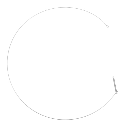 Mikinona Washing Machine Replacement Door Seal Retaining Ring 33cm Stainless Steel Spring Clamp for Front Load Washer Repair Accessory Gasket Fastener