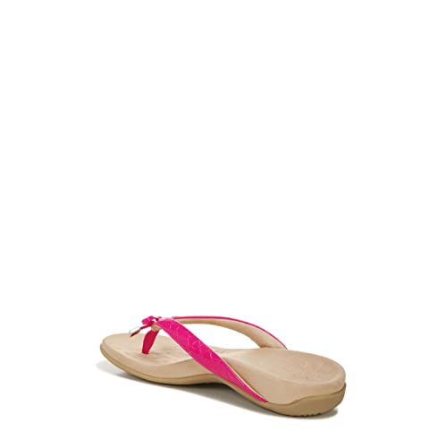 Image of Vionic Women's Rest Bella Toe Post Sandal- Supportive Ladies Orthotic Sandals that include Three Zone Comfort with Arch Support- Flip Flop for Ladies, Medium and Wide Width Size 5-12
