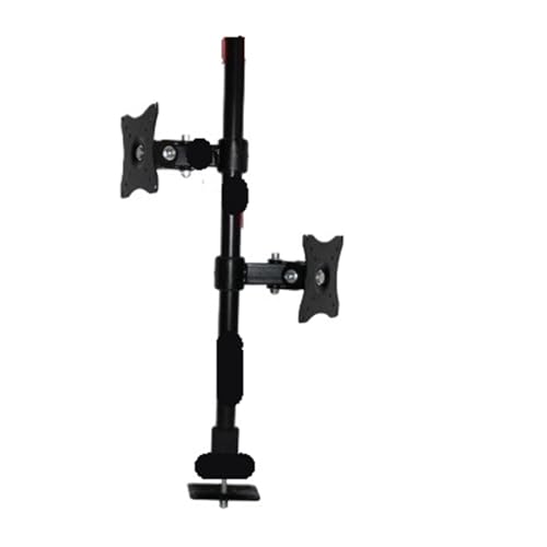 Support de moniteur double écran perforé et ergonomique