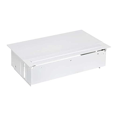 Kit Simon 400 blanc à encastrer configuré avec 1 prise schuko et 3 modules vides - 2