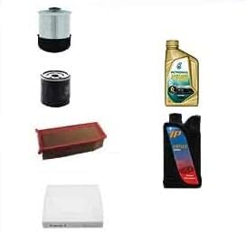 KIT TAGLIANDO 4 FILTRI + 4L.OLIO 5W30 COMPATIBILE CON REN. CLIO IV...