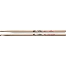 The popular Vic Firth American Classic Series of drum sticks made in the USA from American Hickory. All pairs are matched through computer analysis for optimum balance of weight and pitch Tjis pair has a 5B profile with a barrel shaped tip. The reduc...