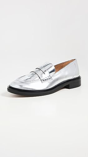 Image of Madewell Women's The Vernon Loafer in Specchio Leather