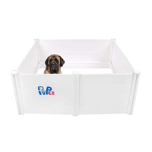PUPez Whelping Box for Large Breed Dogs Whelping Box for Dogs Dog Whelping Box Whelping Box for Puppies (60