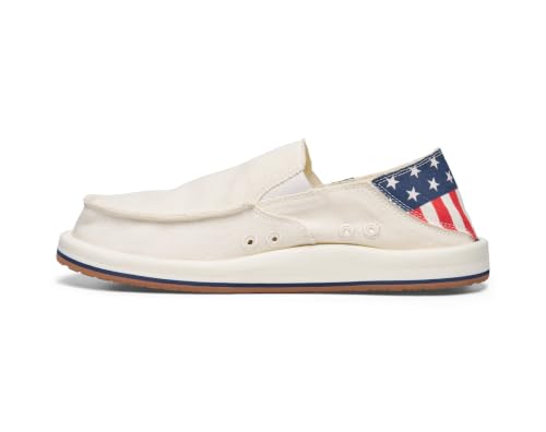 Image of Sanuk Donny Mens Loafers - Slip On Shoes with Memory Foam Footbed