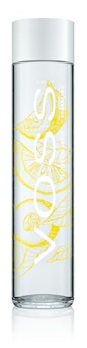 VOSS Lemon Cucumber Sparkling Flavoured Water Voss Sparkling Water 375ml Glass Recyclable Bottle
