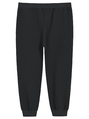 Weintee Women's Plus Size Petite Fleece Pants Sweatpants for Winter3