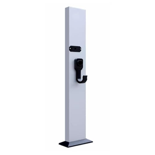 Colonne de recharge avec crochet grand format compatible bornes électriques