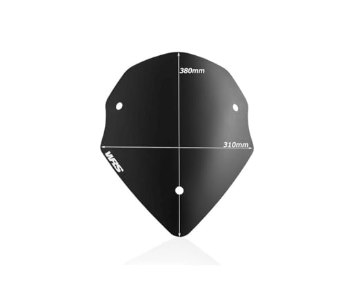 Bulle sport noir mat WRS pour Multistrada 950 1260