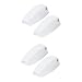 Healeved 4pcs Baggage Door Clips for Rv Latches Spring Loaded Hinge Easy Installation Screws Double-Sided Tape for Secure Compartment Access
