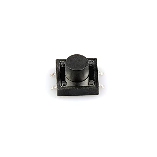 Miniatura 4 de elpart 50pcs SMT SMD 12 * 12 * 4.3567891012MM Touch Button Micro Switch 12x12 - (Color 12x12x6MM) #ELPart14560