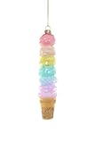 Cody Foster Ultimate Ice Cream Cone Ornament 6.5' Glass GO-9827