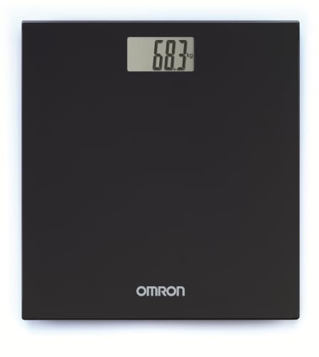 OMRON HN289 Personenwaage Digital – Automatisches Ein-/Ausschalten, extra dünn, einfach zu bedienen und stilvolles design für jedes badezimmer