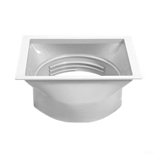 Portable Air Conditioner Exhaust For Chigo Duct Interface Connector Mobile AC Window Vent Hose Adapter Replacement Part Fitting White 15cm Home Office Cooling System(Diameter 15cm)