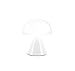 Price comparison product image Lexon Mina Small Mushroom Lamp - LED Portable Bedside Light for Bedrooms, Kids & Nursery - Rechargeable with 12h Autonomy & Memory Dimmer, Aluminum - Glossy White