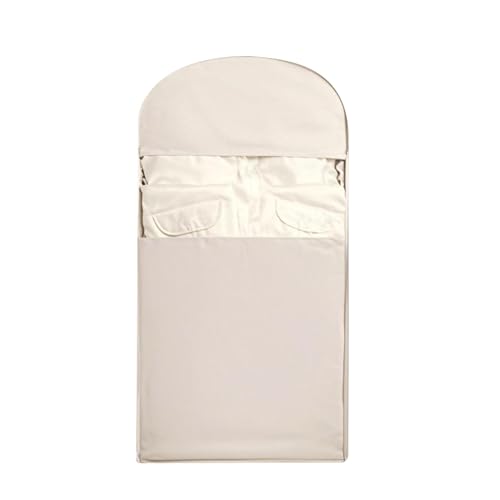 Gacqpli Indumento per armadio, sacchetto di abbigliamento – Copertura antipolvere verso il basso con chiusura lampo a compressione, salvaspazio, per camera da letto
