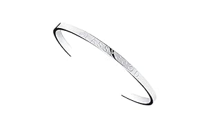 classygood. classygood. Armband Classy Bangle Edelstahl Armreif Silber Damen/Herren Größe S Ø55mm/ Größe M Ø65mm classygood. classygood. Armband Classy Bangle Edelstahl Armreif Silber Damen/Herren Größe S Ø55mm/ Größe M Ø65mm