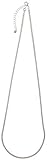 Wearable Art by Roman Basket Weave Chain Necklace Silver Tone