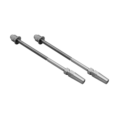 Atlantis RailEasy C0980-0004-2 Stud Assembly - Designed for Clean Through-Post Look with Minimal Visible Hardware - Pack of 2