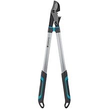 GARDENA 12007 Bypass Loppers Shears - Heavy Duty Steel Blade for Cutting in Garden, Trees, 31" Handle - Pruning Shears Cut up to 1.65" Max Diameter. Made in Germany