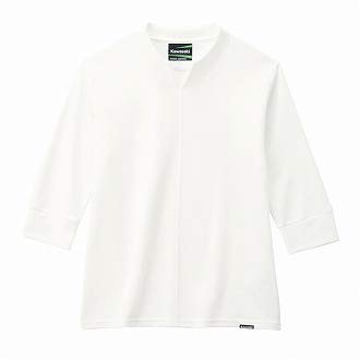 Kawasaki (メーカーアクセサリー) カワサキデザインヘンリーネックシャツW [サイズ]M [カラー]白 J89010758