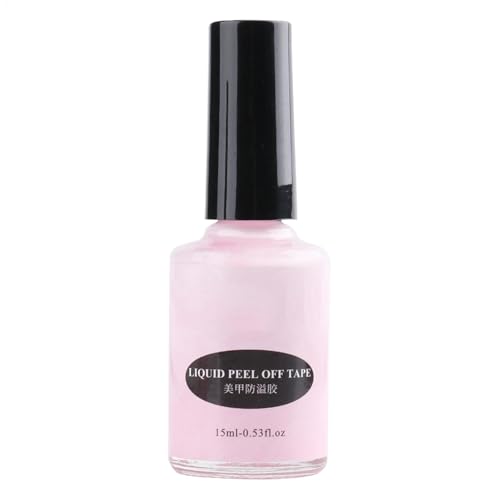 Látex líquido para uñas – Barrera de esmalte de uñas de secado rápido, protector de uñas | Pelar el protector de uñas para los dedos, manicura sin medición, herramienta de arte de uñas para uso