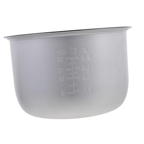 NOLITOY Olla Interior Antiadherente para Olla Arrocera de Accesorio de Recambio con Diseño de para Cocina Práctica y Duradera