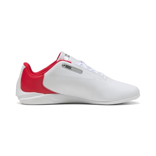 PUMA Men's Ferrari Drift CAT Decima Sneaker White White, 104