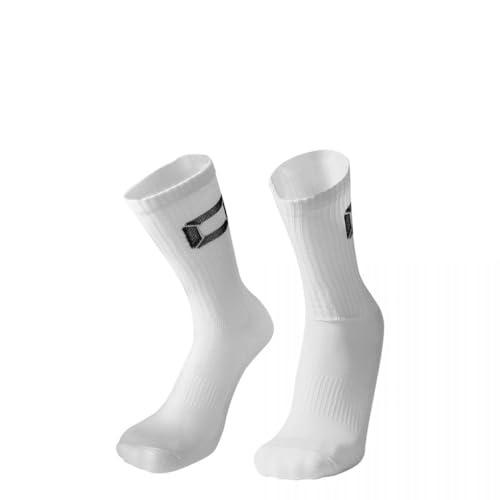 Stanno Sports Socken - Basic Socken 3 -Pack - Socken mit Atmungsaktivem Kapazität und Knöchelschutz - Sportsocken - Anatomische Socken mit linken/rechten Indikatoren - Weiß - Größe 36/40