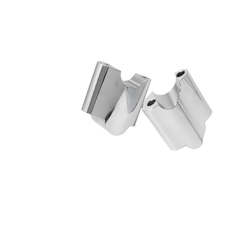 Pontets guidon réhausse moto aluminium CNC noir 2 pouces Sportster XL1200 XL48