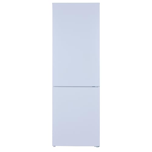 Frigorifero Combinato Daya DHCB350NM2WE1, 293 Litri, Classe E, Total inox, Colore Bianco, No Frost, Porte Reversibili, Autonomia 8 Ore, 40 dB